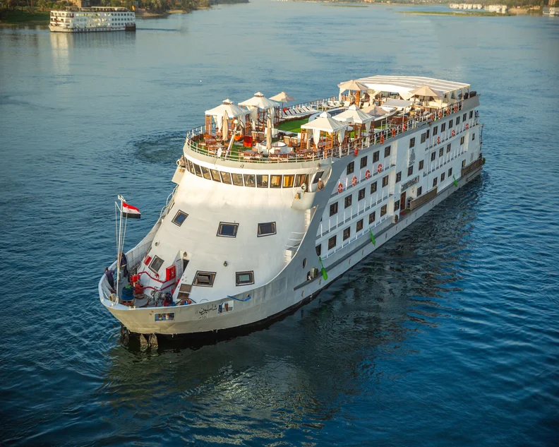 Exterior view of the MS Champollion II Nile Cruise Nile cruise ship